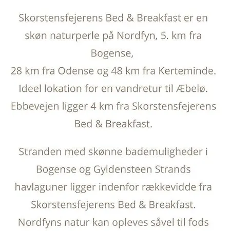 Bed and Breakfast Skorstensfejerens Bogense